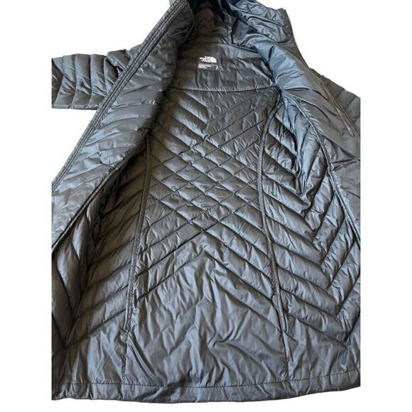 THE NORTH FACE Karokora Parka 700 Down Fill Hooded Puffer Jacket size S Black - Picture 10 of 15
